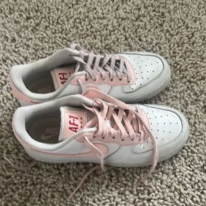 Pink air force 1s